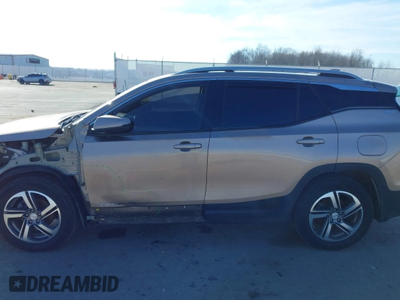 2018 GMC Terrain SLT with VIN 3GKALPEV7JL253429, listed as a IAAI auction lot 41527332 with 118,996 mi miles and . Bid and sale history available at carsss.com. Image 15.