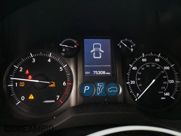 2018 Lexus GX with VIN JTJBM7FX3J5200415, listed as a Copart auction lot 38171323 with 75,308 mi miles. Bid and sale history available at carsss.com. Image 9.