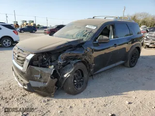 2024 Nissan Pathfinder SL with VIN 5N1DR3CA4RC264875, listed as a Copart auction lot 75939524 with 5,146 mi miles and Salvage Title. Bid and sale history available at carsss.com. Image 1.