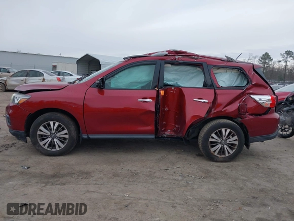 2018 Nissan Pathfinder SL with VIN 5N1DR2MM3JC650758, listed as a IAAI auction lot 41182749 with 40,091 mi miles. Bid and sale history available at carsss.com. Image 14.