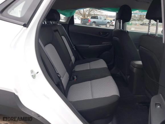 2021 Hyundai Kona SE with VIN KM8K1CAAXMU745573, listed as a IAAI auction lot 41743170 with 49,328 mi miles. Bid and sale history available at carsss.com. Image 8.