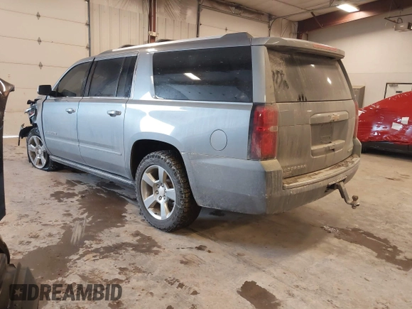 2019 Chevrolet Suburban Premier with VIN 1GNSKJKC1KR291629, listed as a IAAI auction lot 41565675 with 129,672 mi miles and . Bid and sale history available at DreamBid. Image 3.
