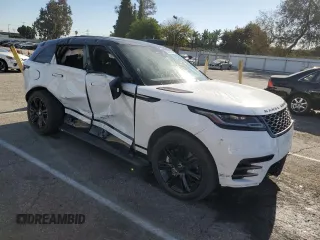 2023 Land Rover Range Rover Velar R-Dynamic S with VIN SALYT2EU1PA358335, listed as a Copart auction lot 84919374 with 4,692 mi miles and Salvage Title. Bid and sale history available at DreamBid. Image 4.