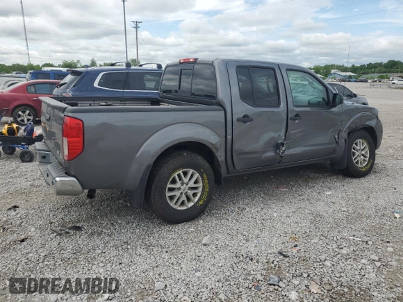 2019 Nissan Frontier SV with VIN 1N6AD0EV9KN701104, listed as a Copart auction lot 56704705 with 76,882 mi miles and Salvage title. Bid and sale history available at DreamBid. Image 3.
