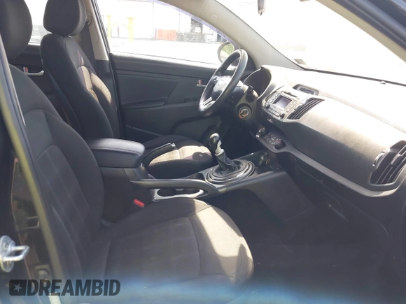 2012 Kia Sportage LX with VIN KNDPB3A28C7187185, listed as a IAAI auction lot 42233774 with 223,235 mi miles and . Bid and sale history available at DreamBid. Image 5.