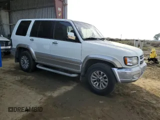 2000 Isuzu Trooper S with VIN JACDS58X9Y7J05616, listed as a Copart auction lot 42621905 with 188,747 mi miles and Clean title. Bid and sale history available at DreamBid. Image 4.