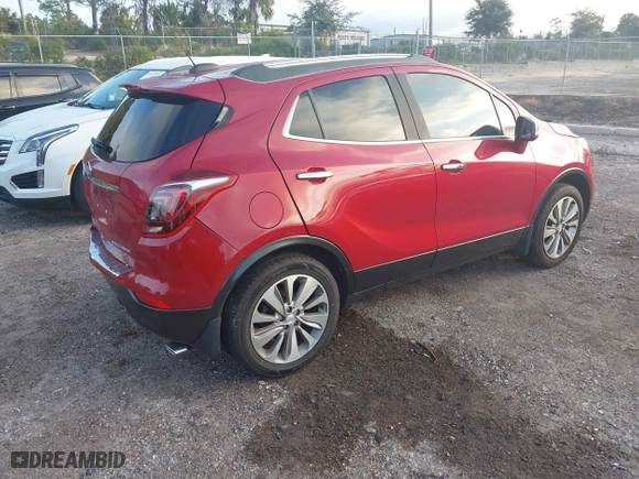 2017 Buick Encore Premium with VIN KL4CJDSB0HB008254, listed as a IAAI auction lot 41216187 with 59,146 mi miles. Bid and sale history available at carsss.com. Image 4.