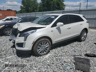 2021 Cadillac XT5 AWD Sport with VIN 1GYKNHRS3MZ203120, listed as a Copart auction lot 52539475 with Not provided miles and Salvage title. Bid and sale history available at DreamBid. Image 1.