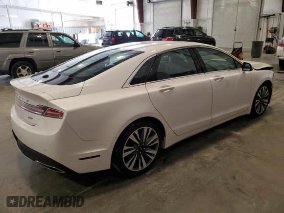 2017 Lincoln MKZ Reserve z VIN 3LN6L5E98HR610676, wystawiony jako Copart lot #61957055 z przebiegiem 56 246 mil mil oraz Szkoda całkowita • Salvage title. Historia ofert i sprzedaży dostępna na DreamBid. Obrazek 3.