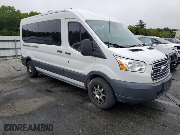 2018 Ford Transit Passenger XL with VIN 1FBZX2CM1JKB03144, listed as a Copart auction lot 60510545 with 181,060 mi miles and Salvage title. Bid and sale history available at DreamBid. Image 4.