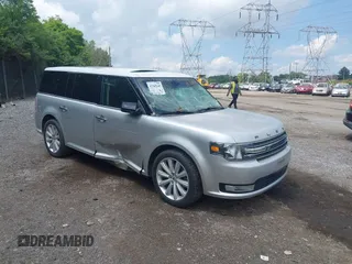 2015 Ford Flex SEL z VIN 2FMGK5C82FBA18364, wystawiony jako IAAI lot #42382649 z przebiegiem 73 284 mil mil oraz . Historia ofert i sprzedaży dostępna na DreamBid. Obrazek 1.