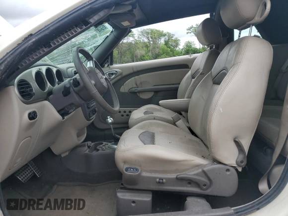 2005 Chrysler PT Cruiser GT with VIN 3C3AY75S65T500209, listed as a Copart auction lot 58399095 with 68,890 mi miles and Salvage title. Bid and sale history available at DreamBid. Image 7.
