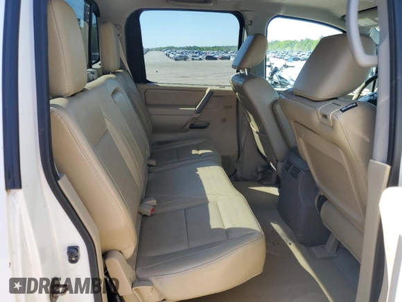 2012 Nissan Titan SV with VIN 1N6BA0ED9CN302103, listed as a Copart auction lot 52678495 with 214,564 mi miles and Salvage title. Bid and sale history available at DreamBid. Image 10.