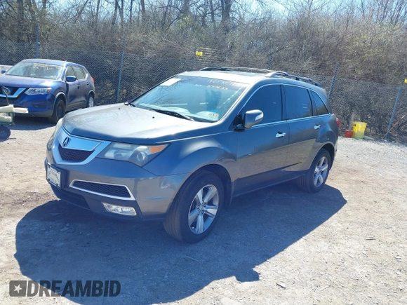 2011 Acura MDX with VIN 2HNYD2H27BH543623, listed as a IAAI auction lot 41833381 with Not Provided miles and . Bid and sale history available at carsss.com. Image 16.