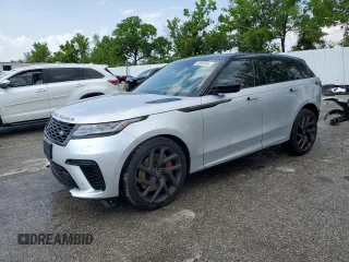 2020 Land Rover Range Rover Velar with VIN SALYU2EE3LA256194, listed as a Copart auction lot 56965895 with 49,073 mi miles and Salvage title. Bid and sale history available at DreamBid. Image 1.