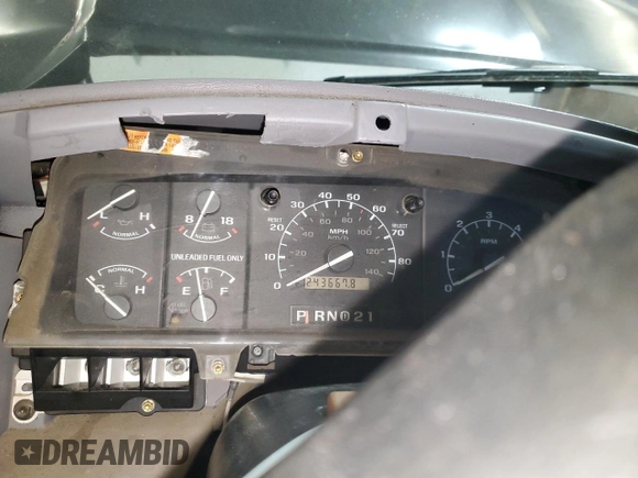 1994 Ford F-150 with VIN 1FTEX14N6RKB98078, listed as a Copart auction lot 75176714 with 243,667 mi miles and Salvage Title. Bid and sale history available at carsss.com. Image 9.