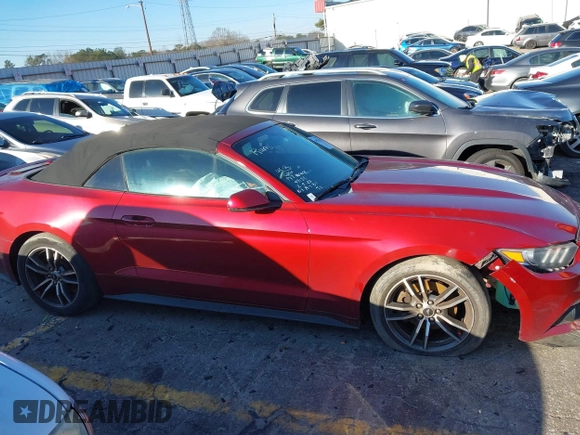 2016 Ford Mustang EcoBoost Premium with VIN 1FATP8UH1G5318686, listed as a IAAI auction lot 41578144 with 163,821 mi miles and . Bid and sale history available at carsss.com. Image 13.