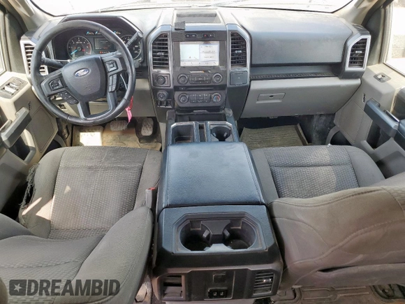 2018 Ford F-150 XL with VIN 1FTFW1E1XJFE49846, listed as a Copart auction lot 58784505 with 163,351 mi miles and Clean title. Bid and sale history available at DreamBid. Image 8.