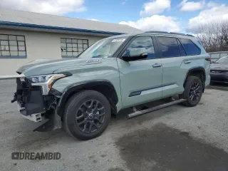 2024 Toyota Sequoia SR5 with VIN 7SVAAABA6RX027341, listed as a Copart auction lot 47389135 with 20,825 mi miles and Salvage Title. Bid and sale history available at carsss.com. Image 1.