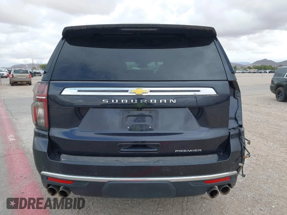 2023 Chevrolet Suburban Premier z VIN 1GNSKFKD2PR266705, wystawiony jako IAAI lot #42578313 z przebiegiem Nie podano mil oraz . Historia ofert i sprzedaży dostępna na DreamBid. Obrazek 16.