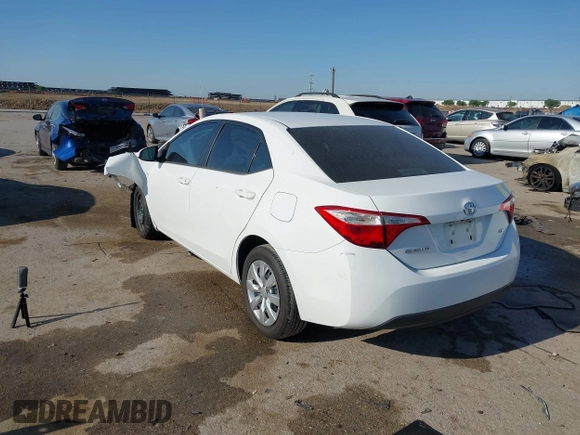 2015 Toyota Corolla L z VIN 2T1BURHE3FC392777, wystawiony jako IAAI lot #42024458 z przebiegiem 99 051 mil mil oraz . Historia ofert i sprzedaży dostępna na DreamBid. Obrazek 3.