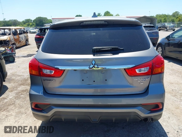 2018 Mitsubishi Outlander SE with VIN JA4AP3AW9JU012575, listed as a IAAI auction lot 42303672 with 97,524 mi miles and . Bid and sale history available at DreamBid. Image 16.