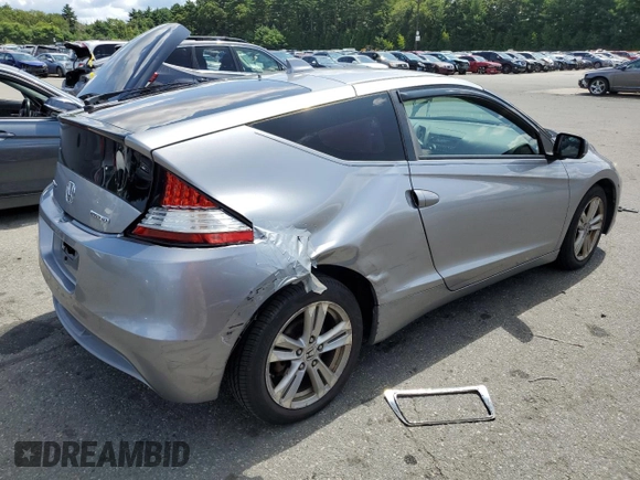 2011 Honda CR-Z with VIN JHMZF1C44BS014211, listed as a Copart auction lot 66487924 with 206,628 mi miles and Salvage title. Bid and sale history available at DreamBid. Image 3.