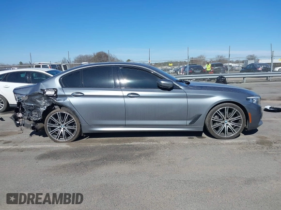 2018 BMW 5 Series 540i with VIN WBAJE5C59JWA96901, listed as a IAAI auction lot 41690919 with 67,395 mi miles and . Bid and sale history available at carsss.com. Image 13.