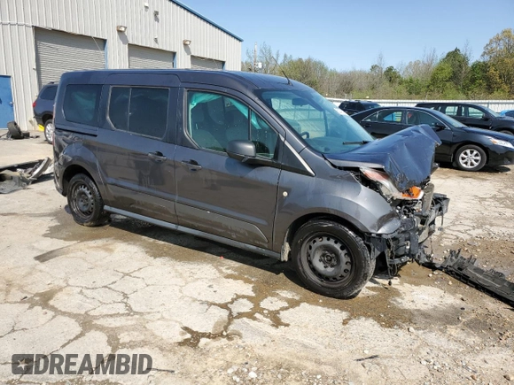 2016 Ford Transit Connect XLT with VIN NM0GE9F7XG1284389, listed as a Copart auction lot 50342195 with 201,707 mi miles and Salvage title. Bid and sale history available at DreamBid. Image 4.