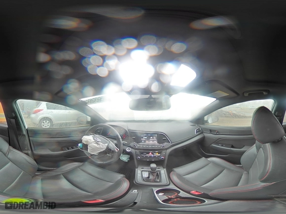 2018 Hyundai Elantra Sport with VIN KMHD04LB0JU456155, listed as a Copart auction lot 85654664 with 62,608 mi miles and Salvage Title. Bid and sale history available at carsss.com. Image 13.