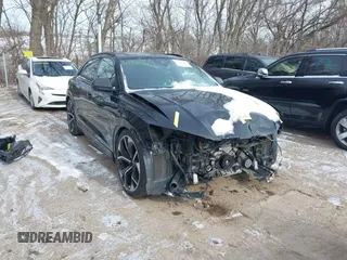 2021 Audi RS Q8 z VIN WU1ARBF18MD040611, wystawiony jako IAAI lot #41582268 z przebiegiem 38 574 mil mil oraz . Historia ofert i sprzedaży dostępna na DreamBid. Obrazek 1.