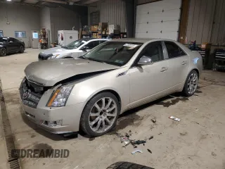 2008 Cadillac CTS RWD w/1SA with VIN 1G6DF577780128590, listed as a Copart auction lot 47036135 with 96,411 mi miles and Salvage Title. Bid and sale history available at carsss.com. Image 1.
