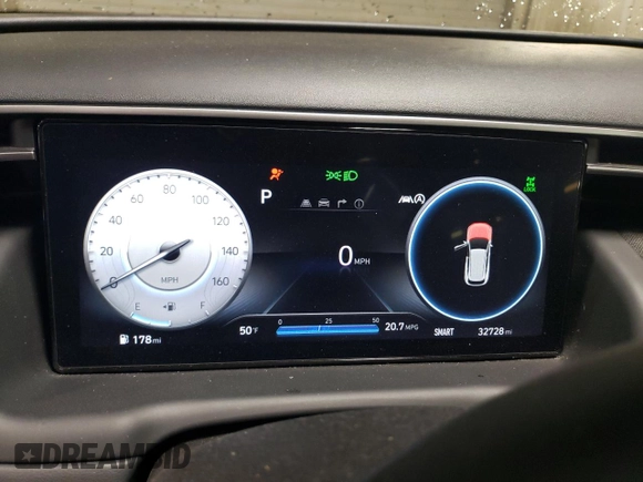 2023 Hyundai Tucson Limited with VIN 5NMJECAE9PH251420, listed as a Copart auction lot 47364105 with 32,728 mi miles and Salvage Title. Bid and sale history available at DreamBid. Image 9.