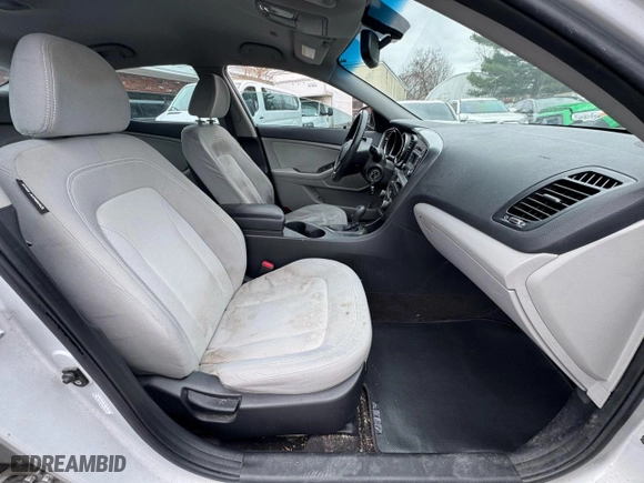 2011 Kia Optima LX with VIN KNAGM4A76B5135203, listed as a Copart auction lot 52312725 with 158,816 mi miles and Clean Title. Bid and sale history available at carsss.com. Image 5.