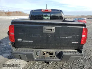 2021 Chevrolet Colorado 4WD ZR2 with VIN 1GCGTEEN8M1232532, listed as a Copart auction lot 85311714 with 41,958 mi miles and Salvage Title. Bid and sale history available at carsss.com. Image 6.