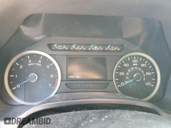 2017 Ford F-150 XL with VIN 1FTEW1EF9HKD13278, listed as a Copart auction lot 52256305 with 258,871 mi miles and Clean Title. Bid and sale history available at DreamBid. Image 9.