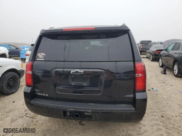 2019 Chevrolet Tahoe LT with VIN 1GNSCBKC4KR220508, listed as a Copart auction lot 45204465 with 110,188 mi miles and Salvage Title. Bid and sale history available at carsss.com. Image 6.