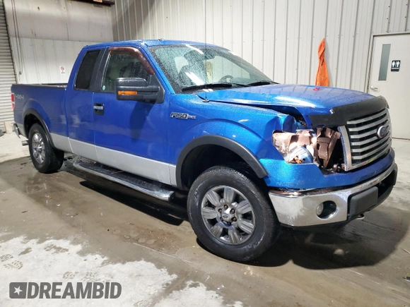 2011 Ford F-150 XL with VIN 1FTFX1EF8BFA05066, listed as a Copart auction lot 51952225 with 238,333 mi miles and Salvage title. Bid and sale history available at DreamBid. Image 4.