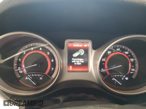2017 Dodge Journey SE with VIN 3C4PDCABXHT506356, listed as a Copart auction lot 52409805 with 146,782 mi miles and Salvage Title. Bid and sale history available at DreamBid. Image 9.