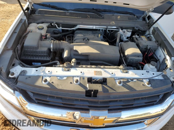 2020 Chevrolet Colorado 2WD Work Truck with VIN 1GCHSBEA2L1237906, listed as a Copart auction lot 80950404 with 36,630 mi miles and Salvage title. Bid and sale history available at DreamBid. Image 12.