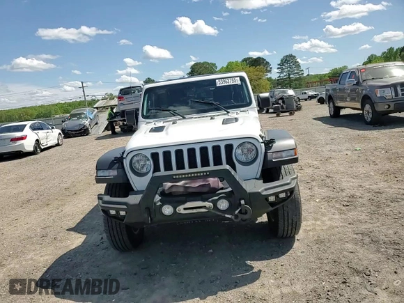 2018 Jeep Wrangler Unlimited Rubicon z VIN 1C4HJXFN3JW176213, wystawiony jako Copart lot #53963755 z przebiegiem 53 094 mil mil oraz Szkoda całkowita • Salvage title. Historia ofert i sprzedaży dostępna na DreamBid. Obrazek 14.