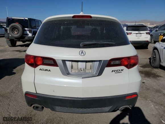 2010 Acura RDX Tech Pkg with VIN 5J8TB2H55AA004433, listed as a Copart auction lot 89405685 with 140,049 mi miles and Salvage Title. Bid and sale history available at carsss.com. Image 6.
