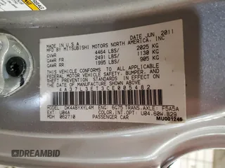 2012 Mitsubishi Eclipse GT with VIN 4A37L3ET3CE005482, listed as a Copart auction lot 78828534 with 144,349 mi miles and Salvage Title. Bid and sale history available at carsss.com. Image 13.