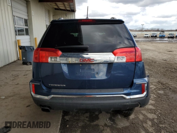 2016 GMC Terrain SLE with VIN 2GKALNEK3G6226428, listed as a Copart auction lot 47031715 with 122,286 mi miles and Salvage Title. Bid and sale history available at carsss.com. Image 6.