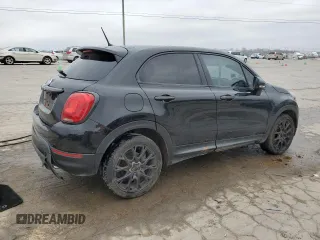2017 FIAT 500X Urbana Edition with VIN ZFBCFXCB4HP621782, listed as a Copart auction lot 43933335 with 99,087 mi miles and Salvage title. Bid and sale history available at DreamBid. Image 3.