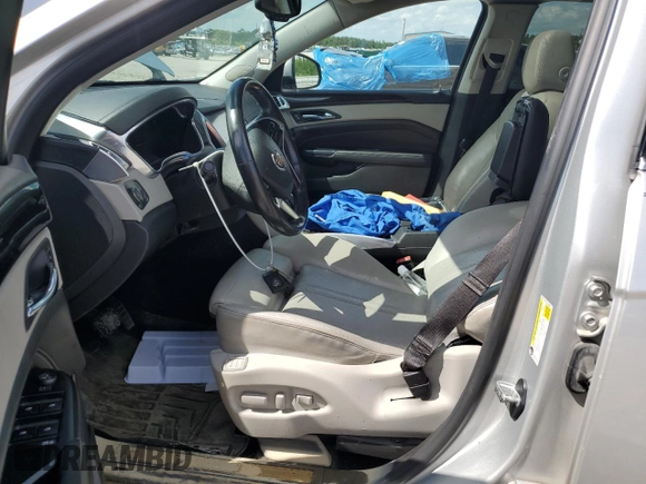 2013 Cadillac SRX Performance Collection with VIN 3GYFNHE37DS645878, listed as a Copart auction lot 55489525 with Not provided miles and Salvage title. Bid and sale history available at DreamBid. Image 7.