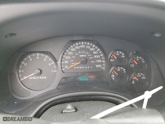 2008 Chevrolet TrailBlazer LT w/1LT with VIN 1GNDS13S082163205, listed as a Copart auction lot 82420944 with 142,040 mi miles and Salvage Title. Bid and sale history available at carsss.com. Image 9.