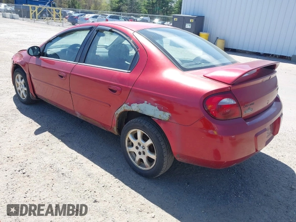 2005 Dodge Neon SXT with VIN 1B3ES56C95D266052, listed as a IAAI auction lot 42154635 with 130,744 mi miles and . Bid and sale history available at carsss.com. Image 3.