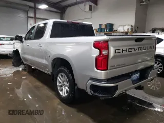 2019 Chevrolet Silverado 1500 RST with VIN 3GCUYEED8KG293051, listed as a Copart auction lot 46168195 with 51,790 mi miles and Salvage Title. Bid and sale history available at DreamBid. Image 2.