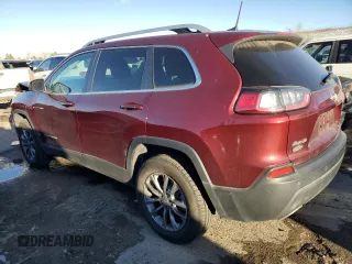 2020 Jeep Cherokee Altitude with VIN 1C4PJMLX7LD603990, listed as a Copart auction lot 88444445 with 16,944 mi miles and Salvage Title. Bid and sale history available at carsss.com. Image 2.